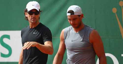 Carlo Moya and Rafael Nadal
