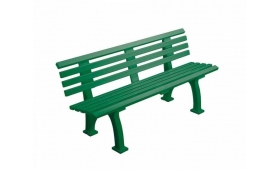 Скамейка для теннисного корта Bench Freiburg Зелёная