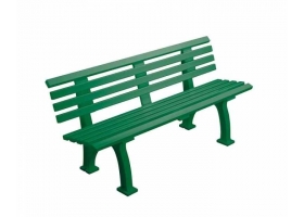 Скамейка для теннисного корта Bench Freiburg Зелёная